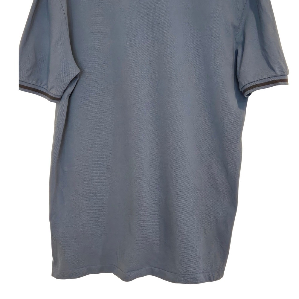 Polo Ralph Lauren Blue Pocket Polo Shirt Men's L‎ Classic Fit Cotton - Picture 7 of 7